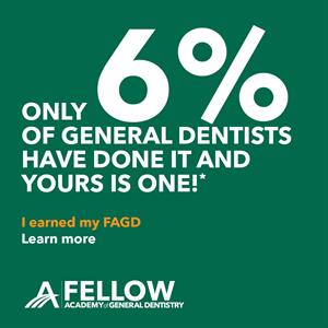FAGD dentist flyer